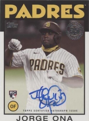 2021 Topps - Jorge Ona #86B-JON