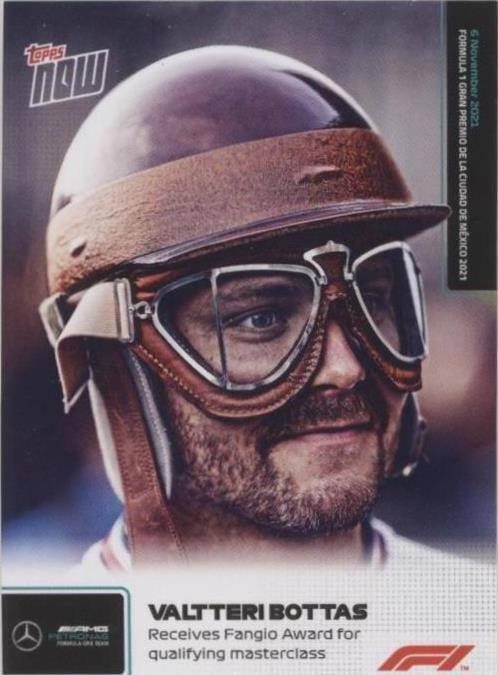 2021 Topps Now F1 - Valtteri Bottas #071