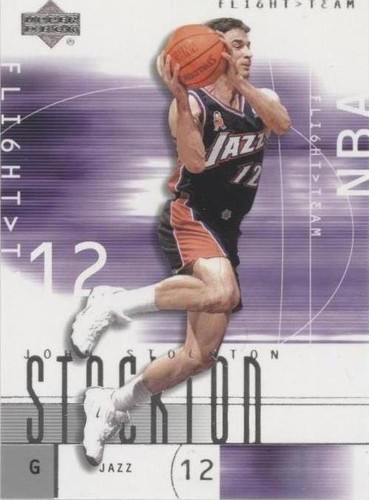 2001-02 Upper Deck Flight Team - John Stockton #76