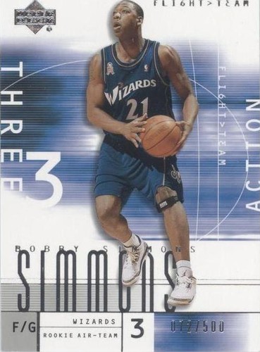 2001-02 Upper Deck Flight Team - Bobby Simmons #114