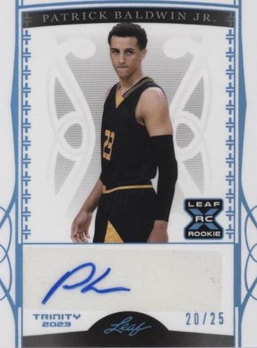 2022-23 Leaf Trinity - Patrick Baldwin Jr. #BA-PBJ