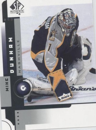 2001-02 SP Authentic - Mike Dunham #46