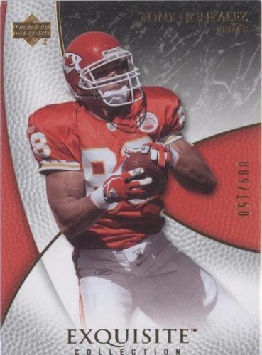 2007 Upper Deck Exquisite Collection Tony Gonzalez #32
