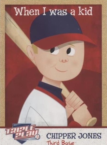 2012 Panini Triple Play - Chipper Jones #294