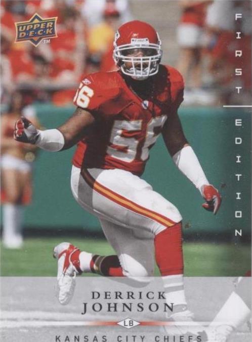 2008 Upper Deck First Edition Derrick Johnson #74