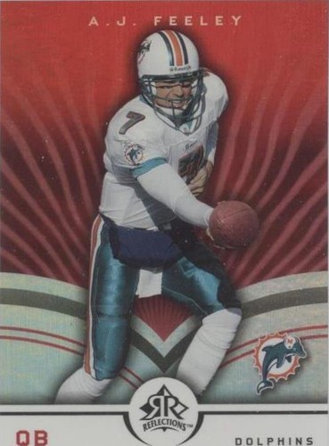 2005 Upper Deck Reflections A.J. Feeley #49