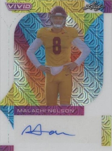 2023 Leaf Vivid Malachi Nelson #BA-MN1