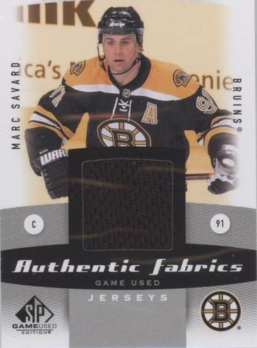 2010-11 SP Game Used Edition - Marc Savard #AF-MS