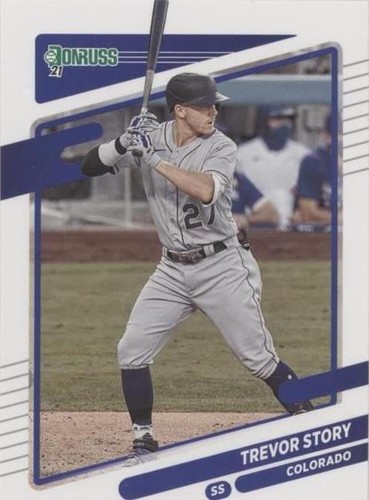 2021 Panini Donruss - Trevor Story #77