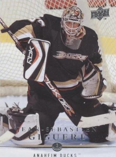 2008-09 Upper Deck - Jean-Sebastien Giguere #198