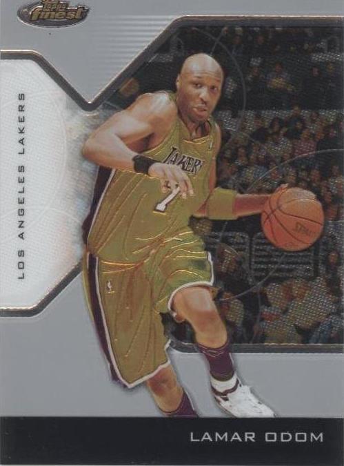 2004-05 Topps Finest - Lamar Odom #77