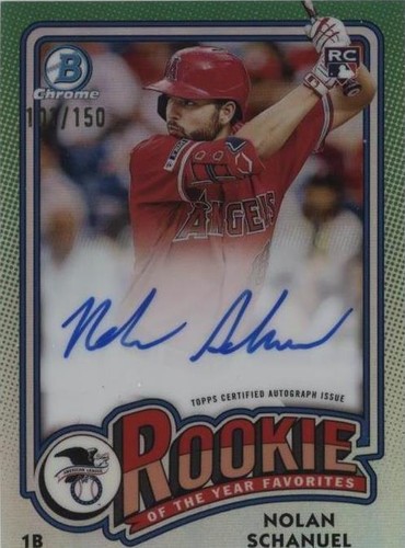 2024 Bowman - Nolan Schanuel #ROY-NS