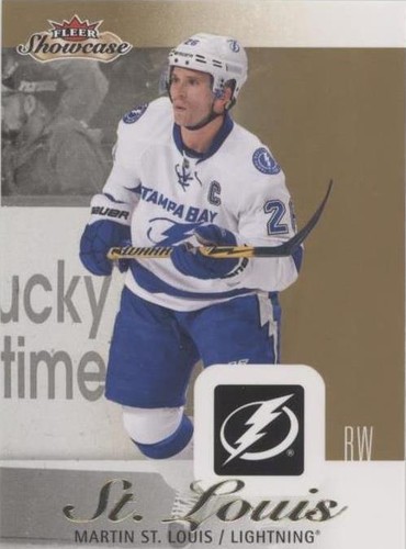 2013-14 Fleer Showcase - Martin St. Louis #86