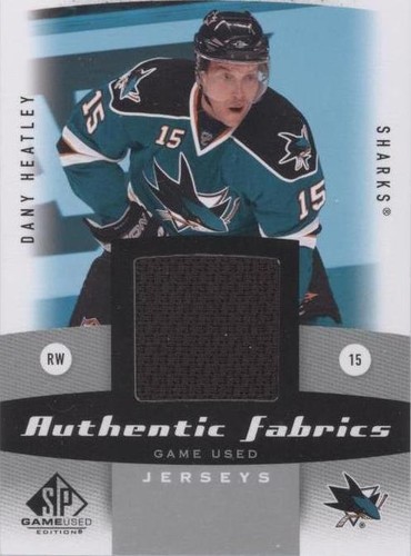 2010-11 SP Game Used Edition - Dany Heatley #AF-DH