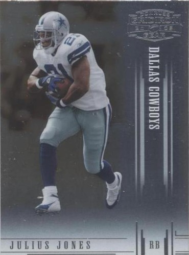 2005 Donruss Gridiron Gear Julius Jones #58