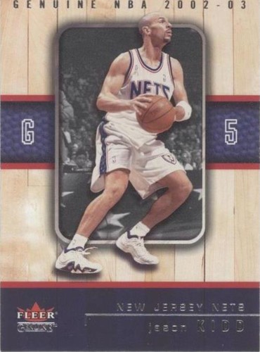 2002-03 Fleer Genuine - Jason Kidd #5