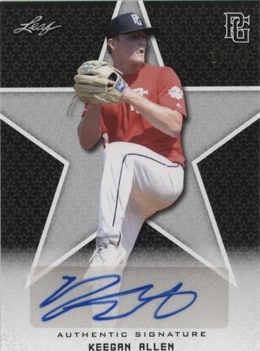 2020 Leaf Perfect Game National Showcase - Keegan Allen #BA-KA1