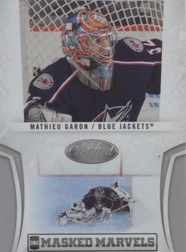 2010-11 Certified - Mathieu Garon #18