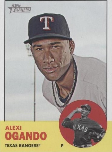 2012 Topps Heritage - Alexi Ogando #303