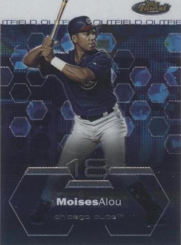2003 Topps Finest - Moises Alou #74