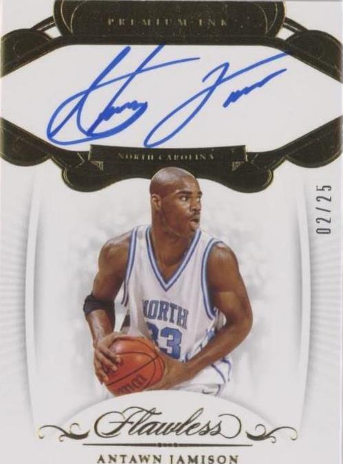 2018-19 Panini Flawless Collegiate - Antawn Jamison #PI-AJ