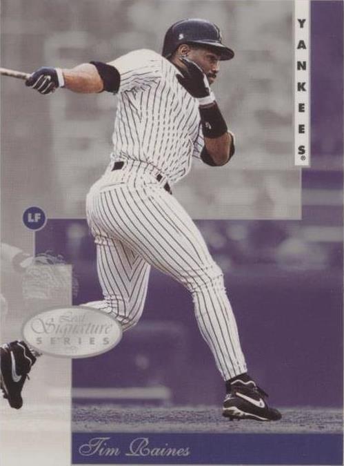 Leaf Signature Series 1996 - Tim Raines #136