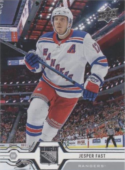 2019-20 Upper Deck - Jesper Fast #86