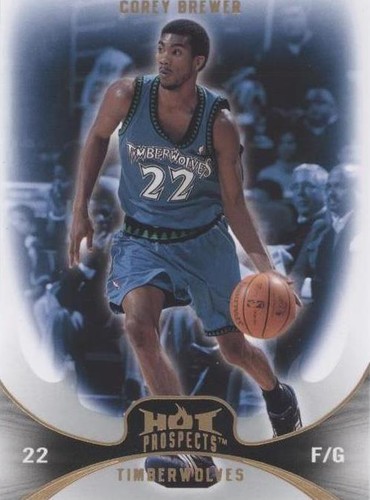 2008-09 Fleer Hot Prospects - Corey Brewer #12