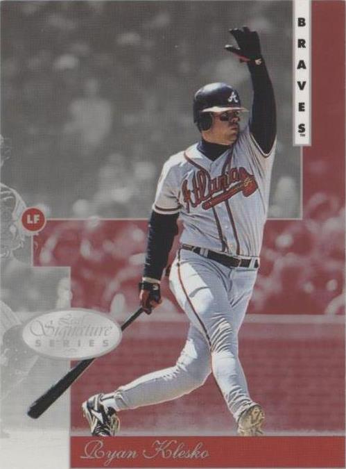 Leaf Signature Series 1996 - Ryan Klesko #43