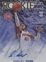 2020-21 Panini NBA Hoops - Saddiq Bey #RI-SBY