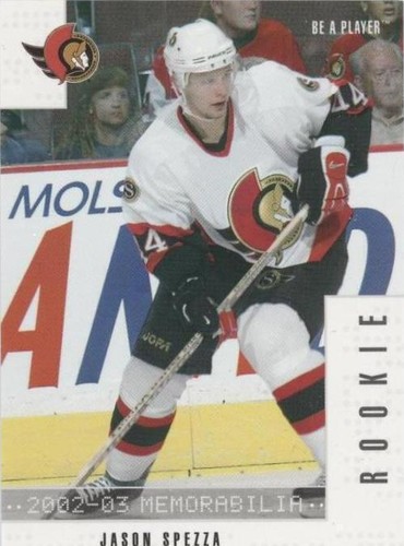 2002-03 In the Game Be A Player Memorabilia - Jason Spezza #295