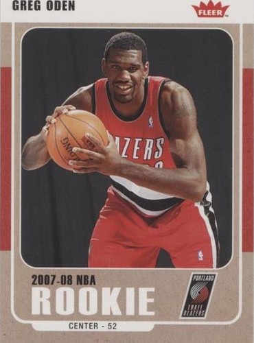 2007-08 Fleer - Greg Oden #223