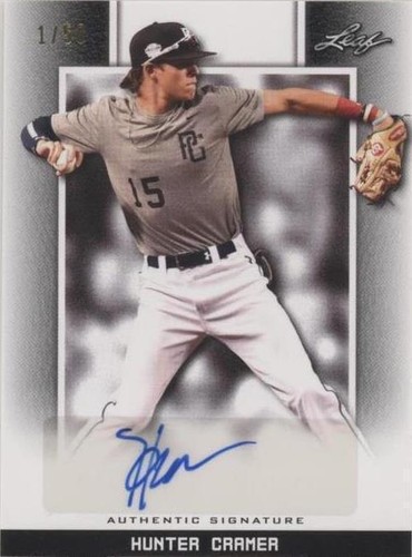 2019 Leaf Perfect Game National Showcase - Hunter Cramer #BA-HC2