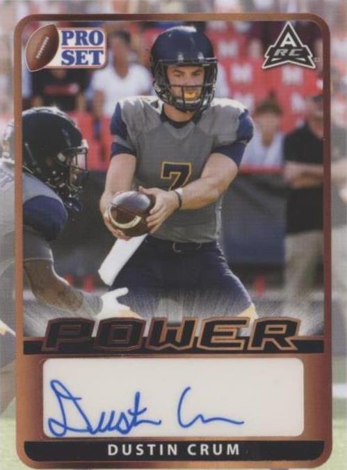 2021 Leaf Pro Set Power Dustin Crum #BA-DC1