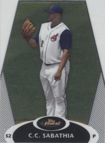 2008 Topps Finest - C.C. Sabathia #58