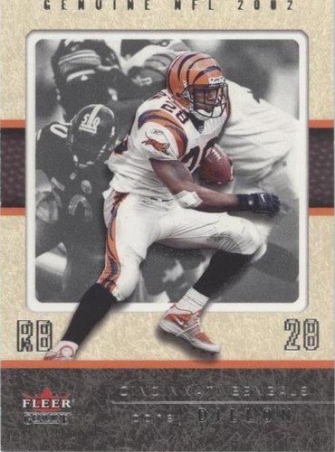 2002 Fleer Genuine Corey Dillon #46