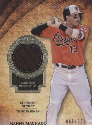 2017 Topps Tier One - Manny Machado #T1R-MM