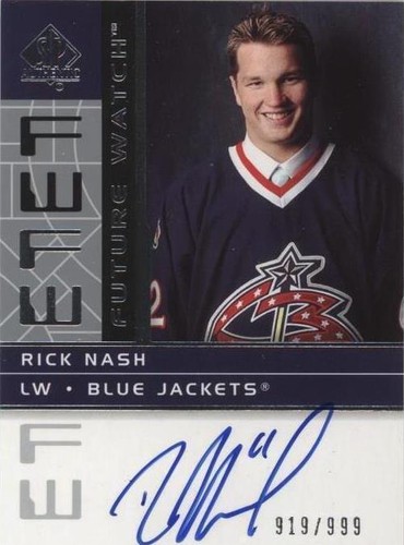 2002-03 SP Authentic - Rick Nash #184
