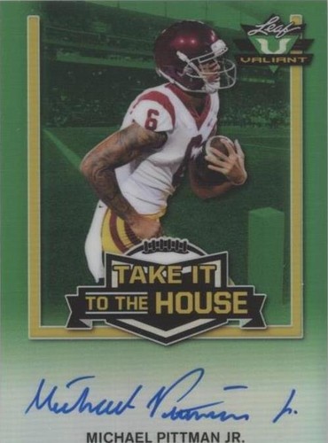 2020 Leaf Valiant Michael Pittman Jr. #TH-MPJ