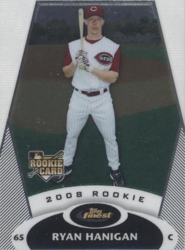 2008 Topps Finest - Ryan Hanigan #137