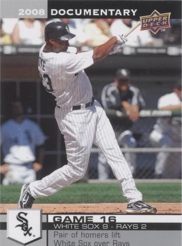 2008 Upper Deck Documentary - Jermaine Dye #366