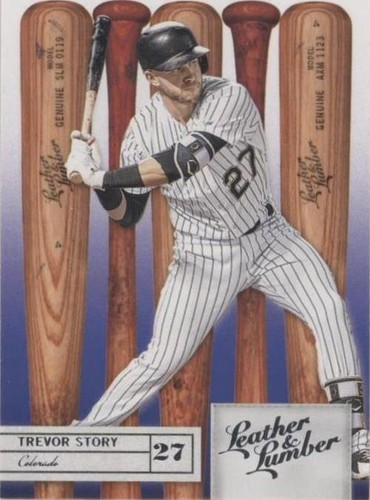 2019 Panini Leather & Lumber - Trevor Story #69