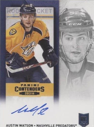 2013-14 Panini Playoff Contenders - Austin Watson #227