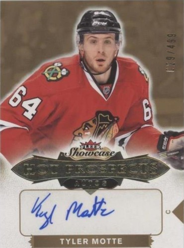 2016-17 Upper Deck Fleer Showcase - Tyler Motte #171