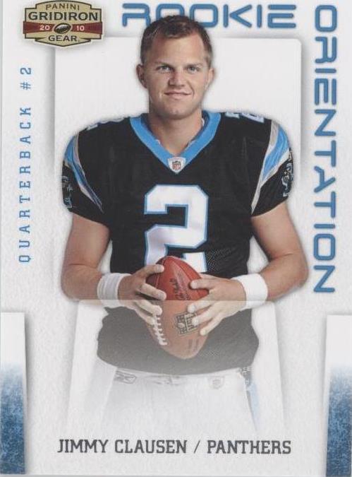Panini Gridiron Gear Jimmy Clausen #30 2010