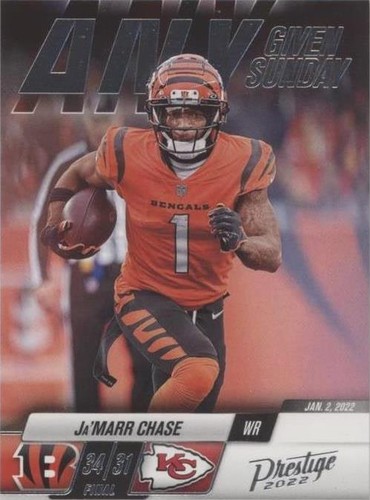 2022 Panini Prestige Ja'Marr Chase #15
