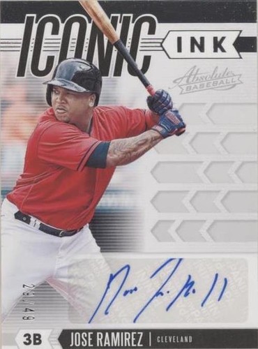 2020 Panini Absolute - Jose Ramirez #IC-JR