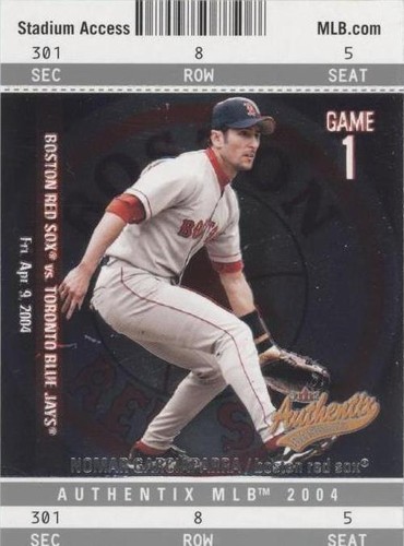 2004 Fleer Authentix - Nomar Garciaparra #23