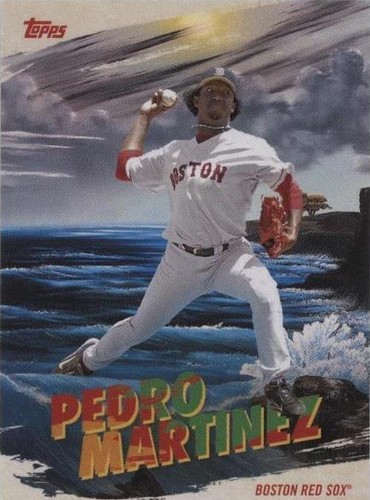 2023 Topps X Bob Ross The Joy of Baseball - Pedro Martinez #PC-2