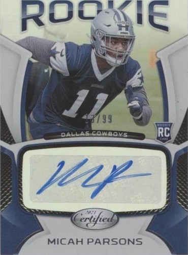 2021 Panini Certified Micah Parsons #RS-MP